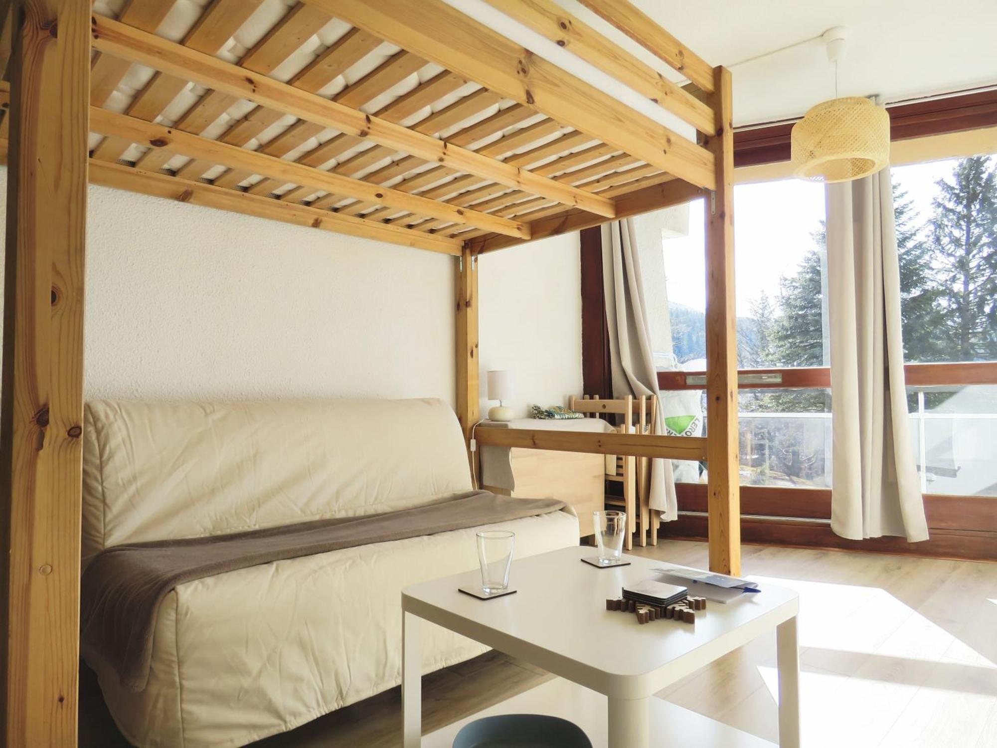 Studio Au Pied Des Piste Avec Linge De Maison Fourni - Cote 2000 Виллар-де-Ланс Экстерьер фото